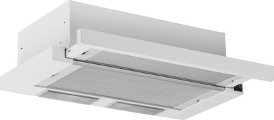 Aspirator Silverline SL 1152V3, gjysmë i futur, 253 m³/h, i bardhë