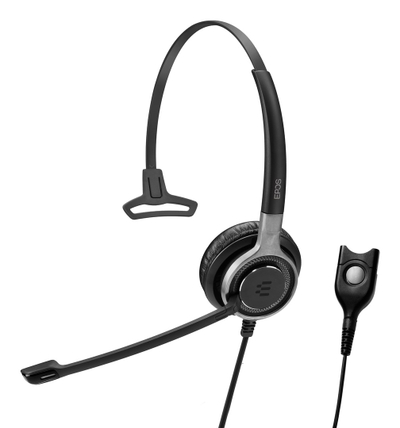 Kufje Sennheiser Impact SC 632, ED Connector, të zeza