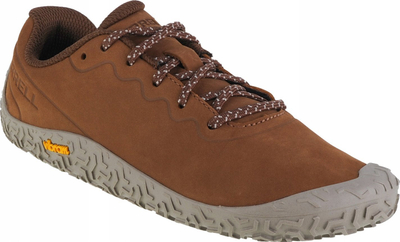 Патики Merrell Vapor Glove 6 LTR W J067890, природна кожа, ѓон Vibram, кафеави