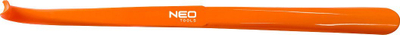 Лажица за обувки Neo Tools, 59 cm, пластична, портокалова