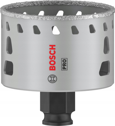 Freza për pllaka Bosch Pro Power Change Plus Diamond Grit, 64mm, për gur dhe xham