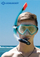 Set snorkelingu Schildkröt Cayman, nr. 43-47, për të rritur, turkeze me të zezë