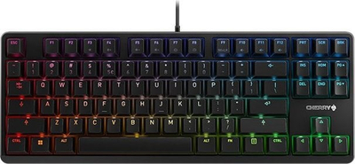 Tastierë Cherry G80-3000N RGB TKL, mekanike, USB, e zezë