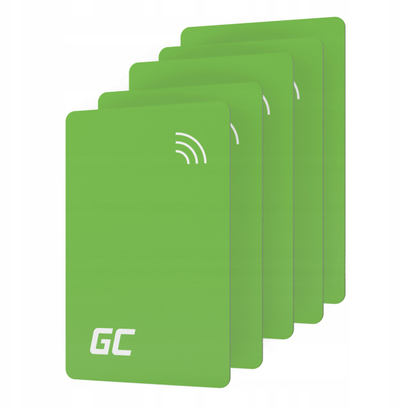 Set kartash NFC Green Cell EVGCAKNFC5, 5 copë, për stacion karikimi HabuDen