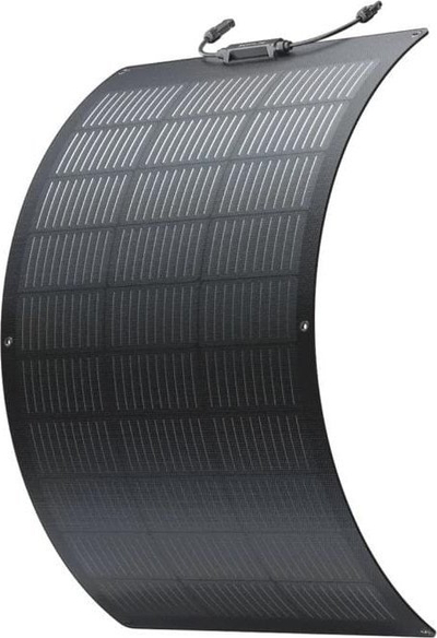 Panel diellor EcoFlow Flexible, 100W, monokristalin, i zi