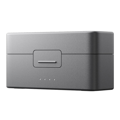 Kuti karikimi DJI Mic 2 Charging Case, për 2 transmetues dhe 1 marrës, gri