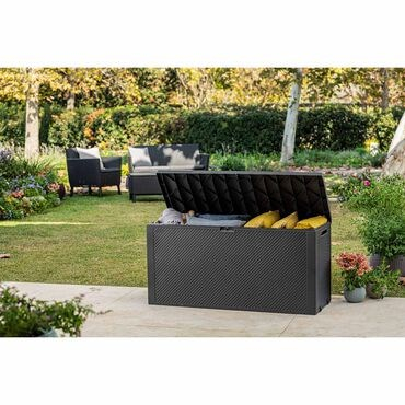 Arka kopshti Keter Emily, 280L, plastike, antracit