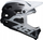 Helmetë mali Bell Super DH Spherical MIPS, full face, 55-59cm, e zezë-bardhë mat