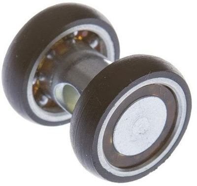 Rrotull derë Helaform POP-075 2, për sisteme rrëshqitëse, metalike