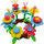 Set kreativ ndërtimi Lil' Tot Creative Garden, 78 copë, shumëngjyrësh