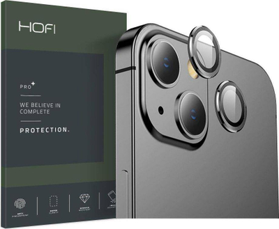 Mbrojtëse lente Hofi Camring Pro+ për Apple iPhone 13 13 mini, set 2 copë, e zezë