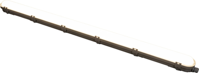 Armatyrë hermetike LED 120cm, 35W, 4000K, gri