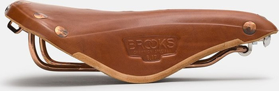 Selë biçiklete Brooks B17 Special, lëkurë, shina çeliku, ngjyrë miele