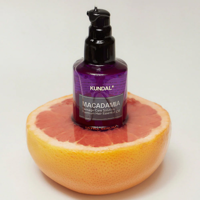 Serum flokësh Kundal Macadamia Ultra, Pink Grapefruit, 100ml