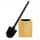 Furçë WC Brunbeste 3923, bambu, 11 x 11 x 39 cm, e zezë mat