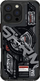 Mbulesë telefoni Skinarma Ekho për iPhone 16 Pro Max 6.9", me karikim magnetik, bardh e zi
