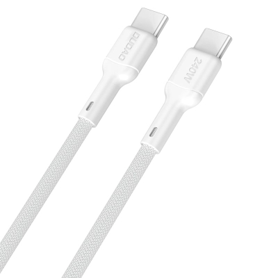Kabllo USB C Dudao L9C Max, 2m, 240W PD, e bardhë