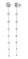 Vathë për femra Guess Perfect Illusion JUBE03379JWRHT/U, të argjendtë