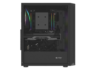 Kasë Fury Shobo SH4F RGB, e zezë