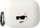 Mbulesë Karl Lagerfeld KLAP2RUNCHH për Apple AirPods Pro 2, silikon, e bardhë