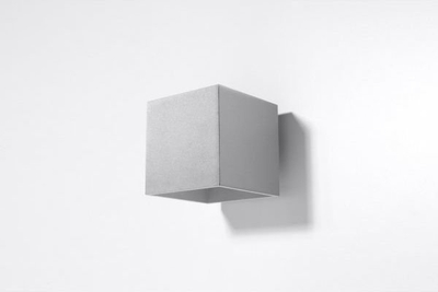 Llambë muri Sollux Quad (SL.0058), 1x40W, e hirtë