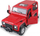 Makine me telekomandë Jamara Land Rover Defender 1:14, 2.4GHz, e kuqe