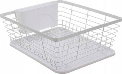 Tharëse enësh KING Hoff KH-1731, tabaka plastike, me ndarës për takëme, e bardhë