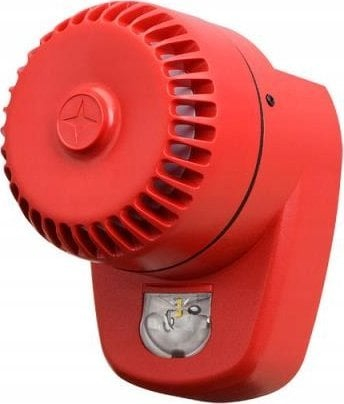 Sirena sinjalizuese Eaton Fulleon ROLP LX, LED, dritë e kuqe, strehim i kuq