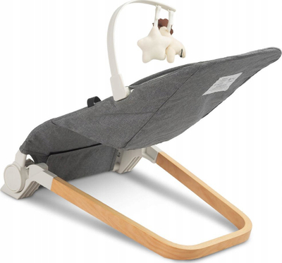 Leagani elektrik Caretero PINE, me lodra, gri