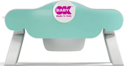 Детско тоалетно седиште Ok Baby Roady, склопливо, 3 во 1, тиркизна боја