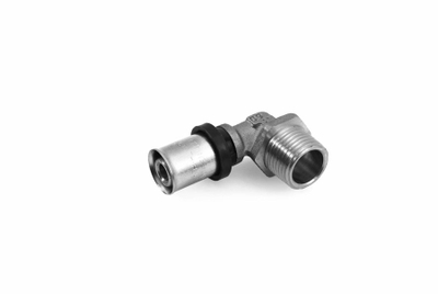 Bërryl lidhës për tubacione Purmo Cleverfit FAZ4E12M20A000E0, 20mm x GZ 1/2''