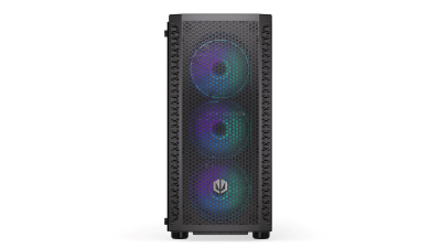 Kornizë PC Endorfy Signum 300 ARGB EY2A006, 4 ventilatorë 120mm, panel xhami anësor, e zezë