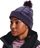 Kapelë beanie Under Armour Around Town CGI W, për femra, me pompon, e purpurt