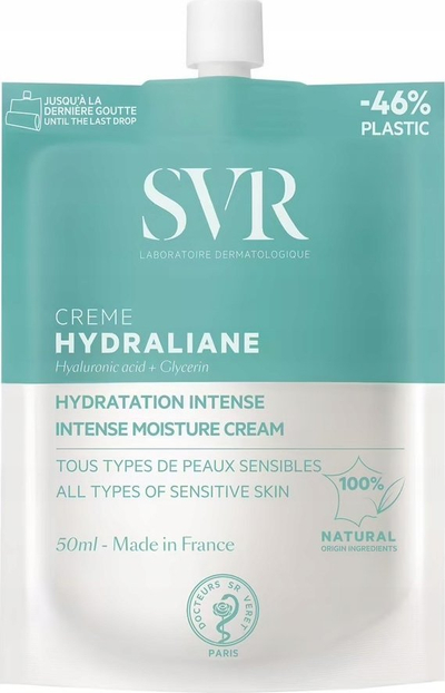 Krem fytyre SVR Hydraliane Intense, hidratues i fortë, për lëkurë të ndjeshme, 50ml