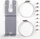 Mbajtëse antene Cisco Meraki MA-MNT-ANT4, për MA-ANT-3-C5 C6 D5 D6, metal