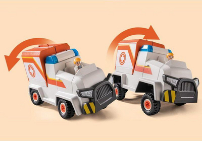 Vetura e ambulancës Playmobil Duck On Call Ambulance (70916)