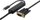 Kabllo video Deltaco USB-C në VGA, 5m, QWXGA 2048x1152 60Hz, i zi