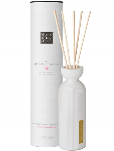 Difuzer aromatizues Rituals The Ritual of Sakura, Mini, 70ml, i bardhë