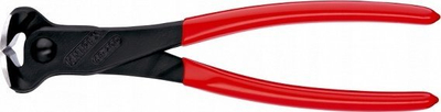 Kapëse prerëse ballore Knipex 68 01 200, 200mm, për tel çeliku, e kuqe