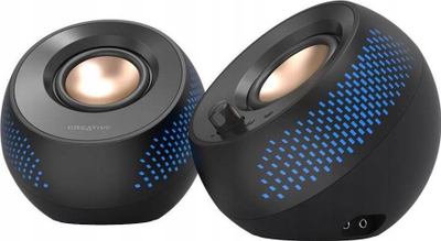 Altoparlantë kompjuteri Creative Pebble X, 15 W, 2.0, të zinj