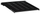 Raft kabineti 19" Lanberg AK-1005-B, 1U, 800mm, i zi
