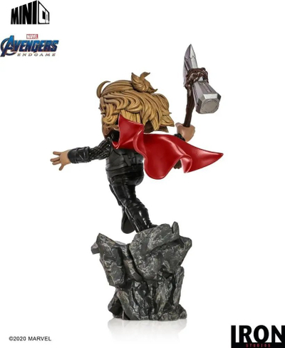 Figurë koleksioni Iron Studios Marvel Avengers Endgame Thor Mini Co, PVC, 21 cm, shumëngjyrëshe