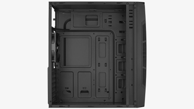 Kornizë kompjuteri Aerocool Talon FRGB Mid Tower, RGB, panel anësor akrilik, e zezë