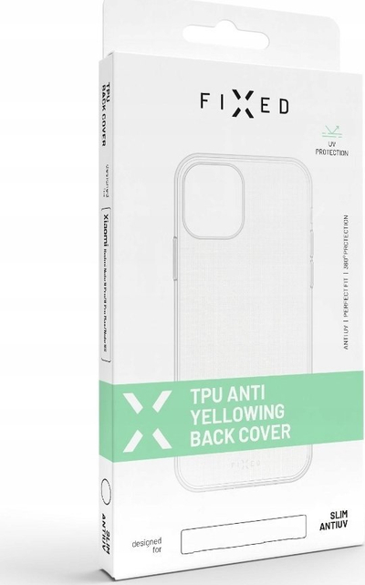 Mbulesë telefoni FIXED Slim AntiUV për iPhone 14 Pro Max, TPU, transparente