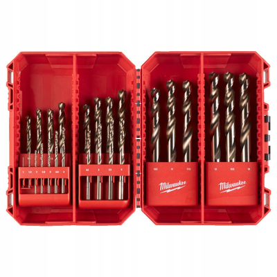 Set burgi Milwaukee 4932493868, 25 copa, 1-13mm, metal