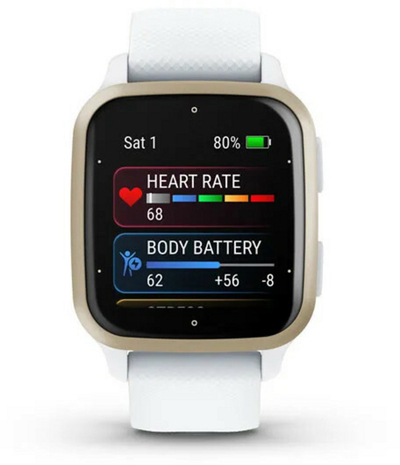 Orë e mençur Garmin Venu Sq 2 - Cream Gold/White 010-02701-11