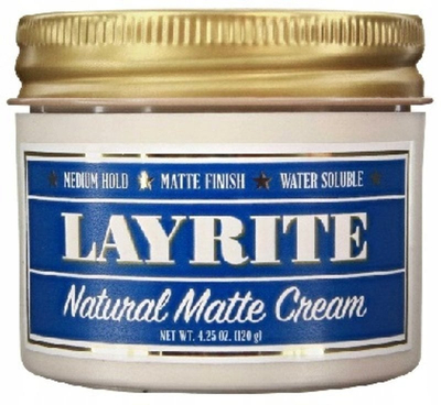 Помада за коса Layrite Natural Matte Cream, мат завршница, 120g, унисекс