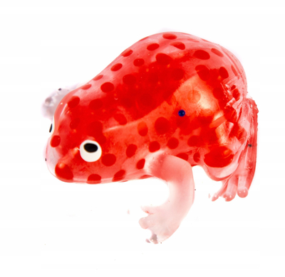 Lodër antistres FROG Squeeze, bretkosë gome e butë, 8 x 9 x 5 cm, ngjyra nga më të ndryshmet