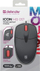 Mouse me kabllo Icon MB-057, 1000 dpi, silent click, i zi
