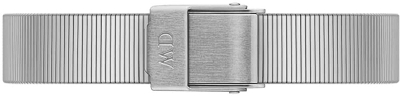 Orë dore për femra Daniel Wellington Quadro Studio 22x22 DW00100521, e argjendtë
